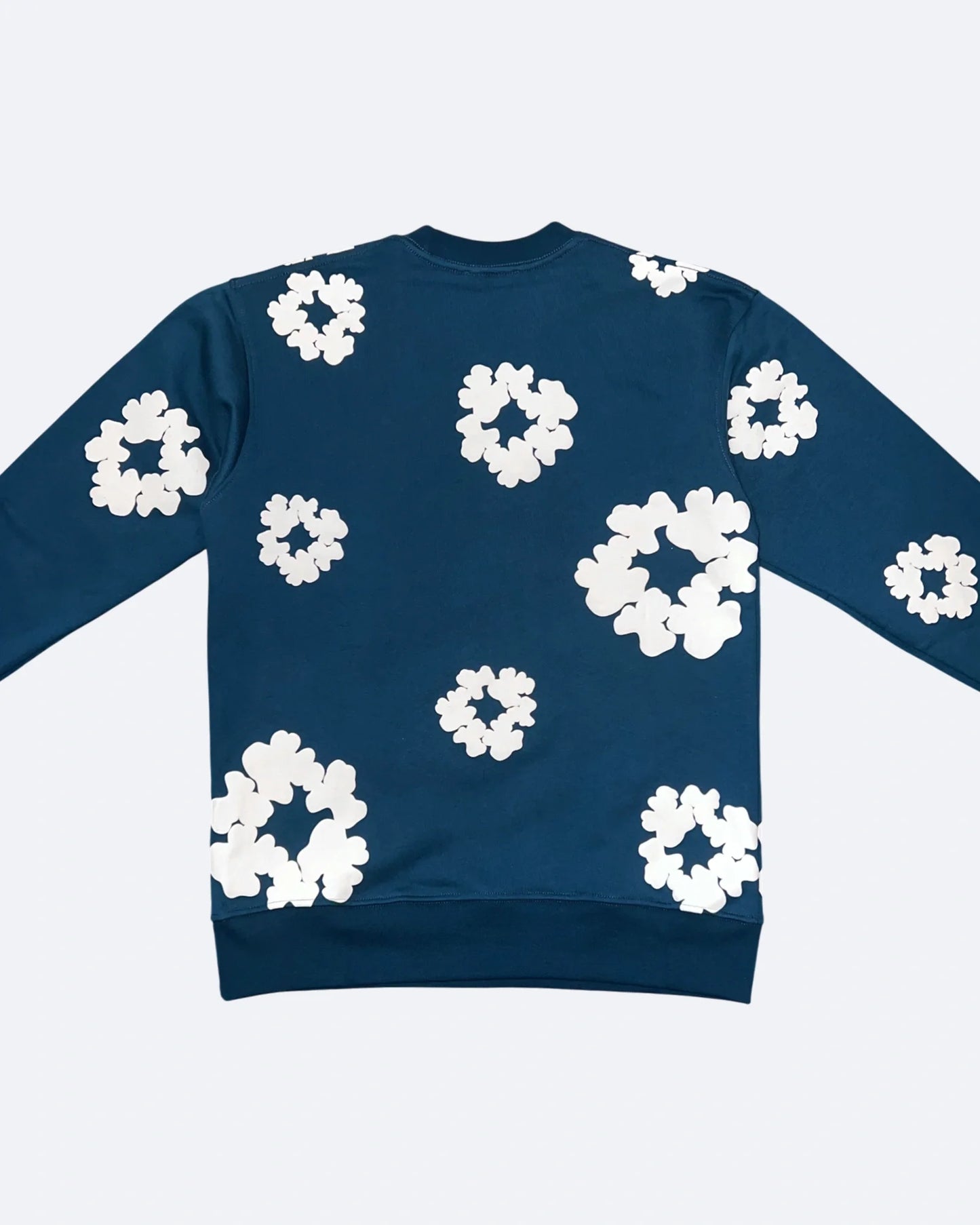 Denim Tears - Cotton Wreath Sweatshirt - Blue