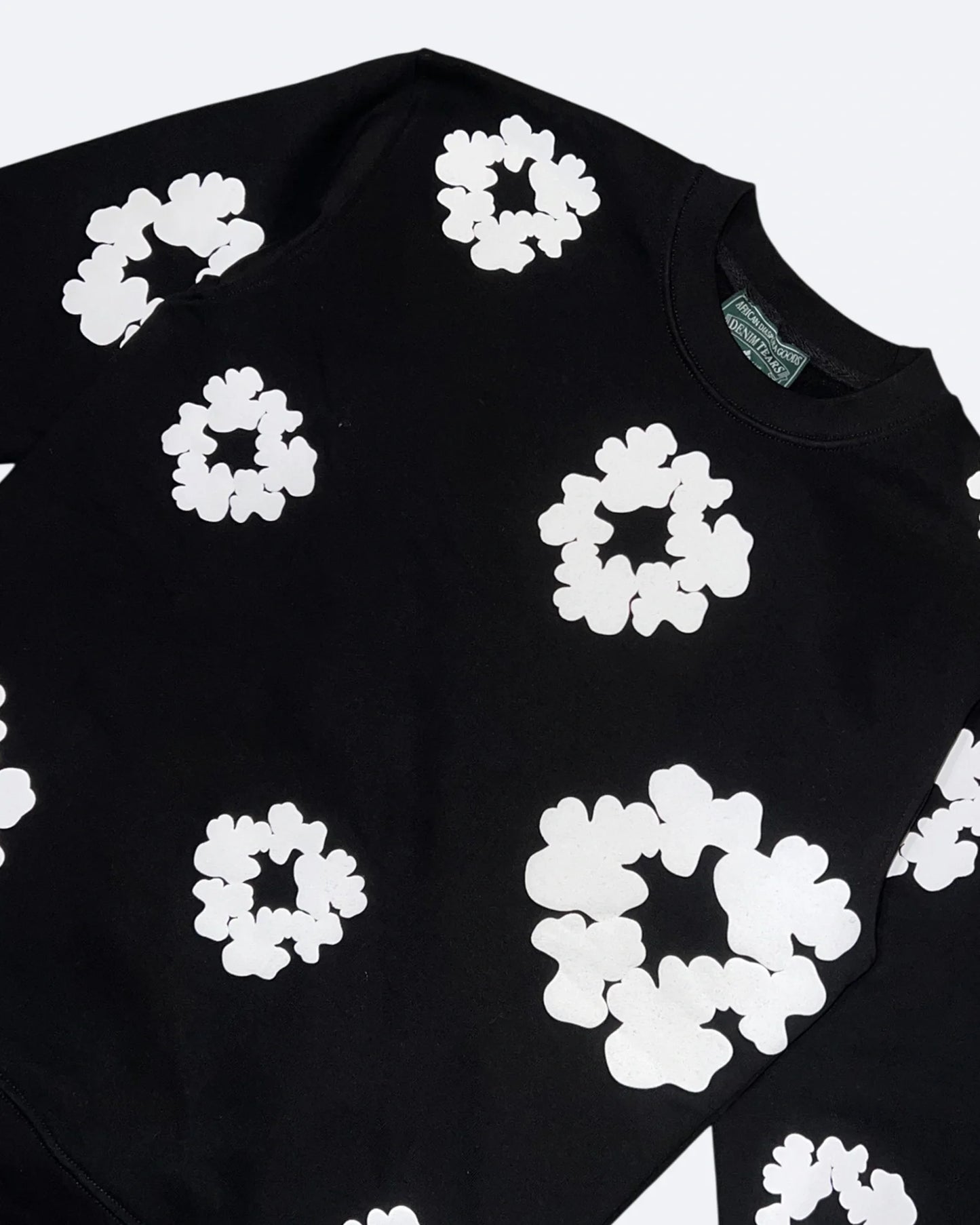 Denim Tears - Cotton Wreath Sweatshirt - Black