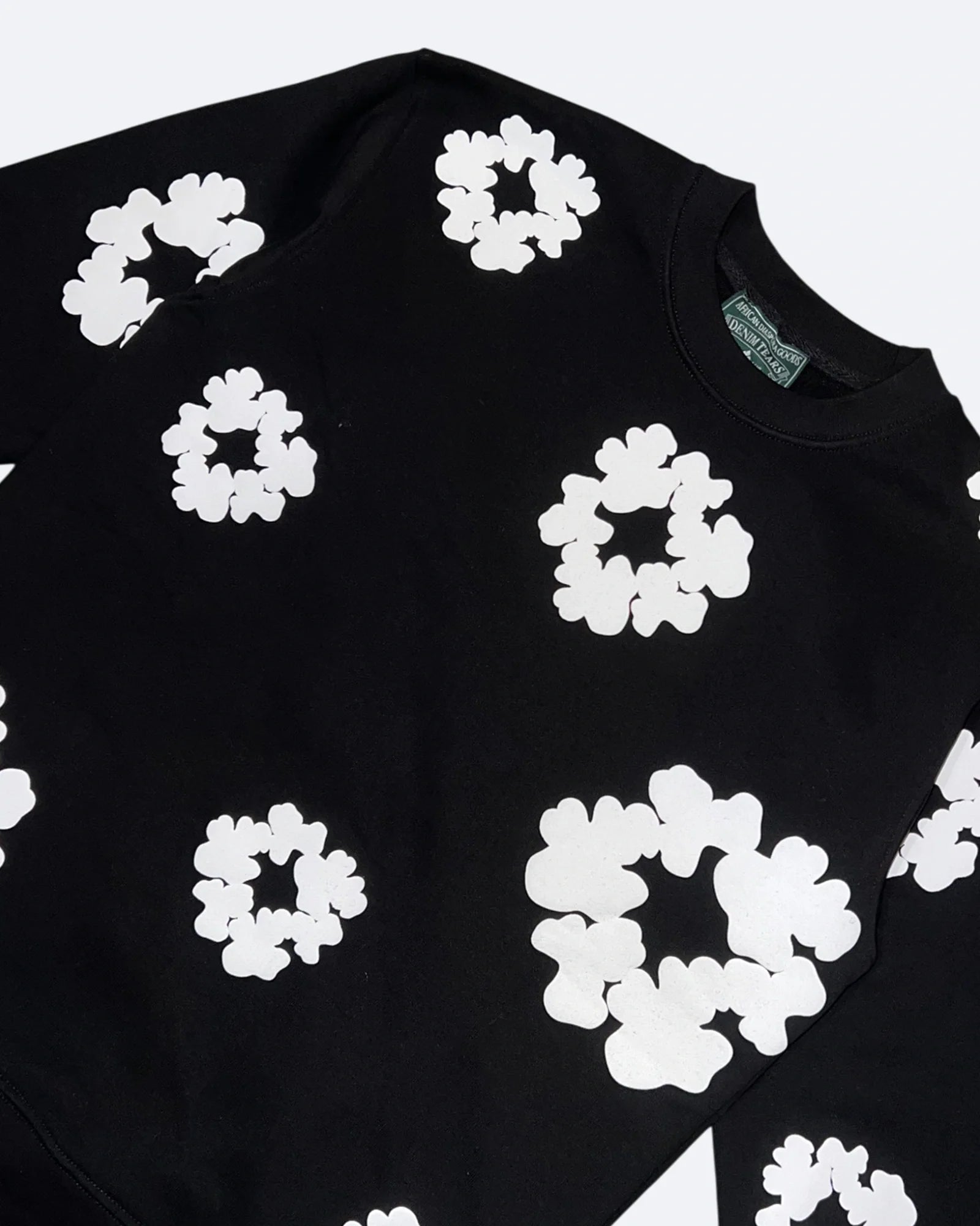 Denim Tears - Cotton Wreath Sweatshirt - Black