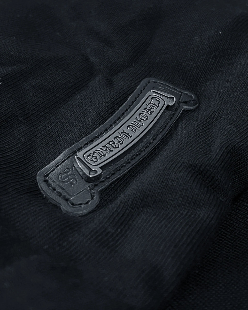 Chrome Hearts - Traced Logo Red Hoodie - Black