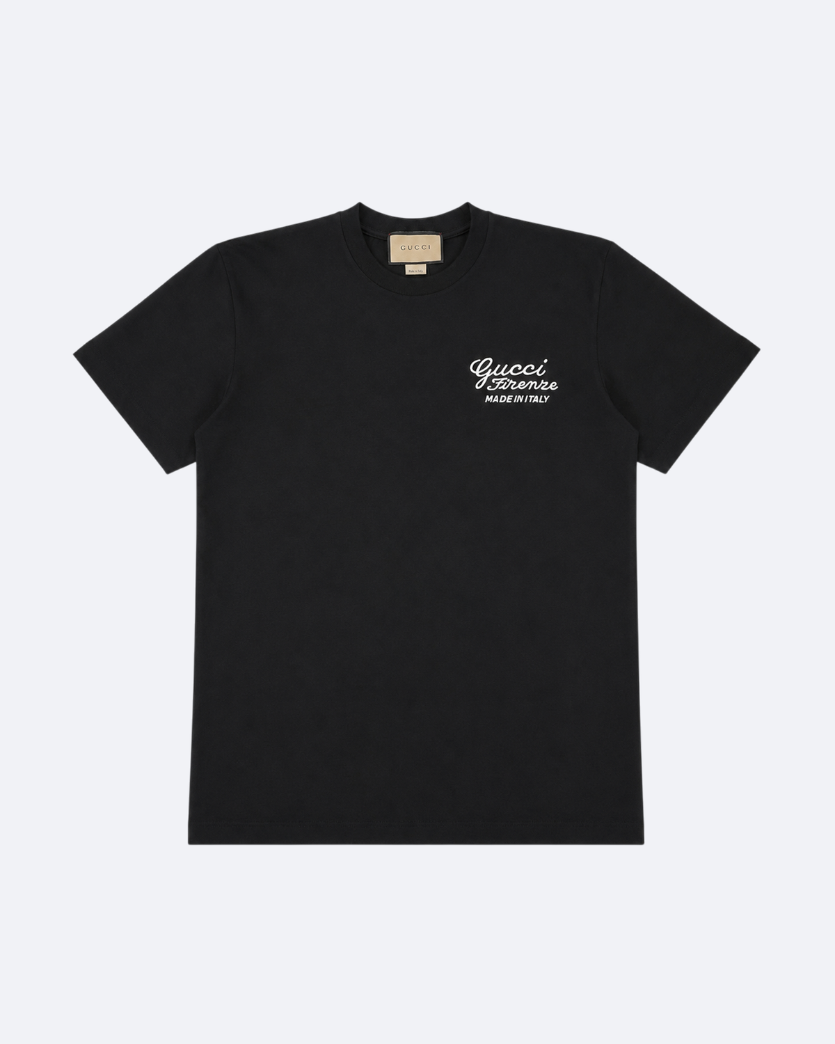 Gucci - Firenze Embroidery T-Shirt - Black