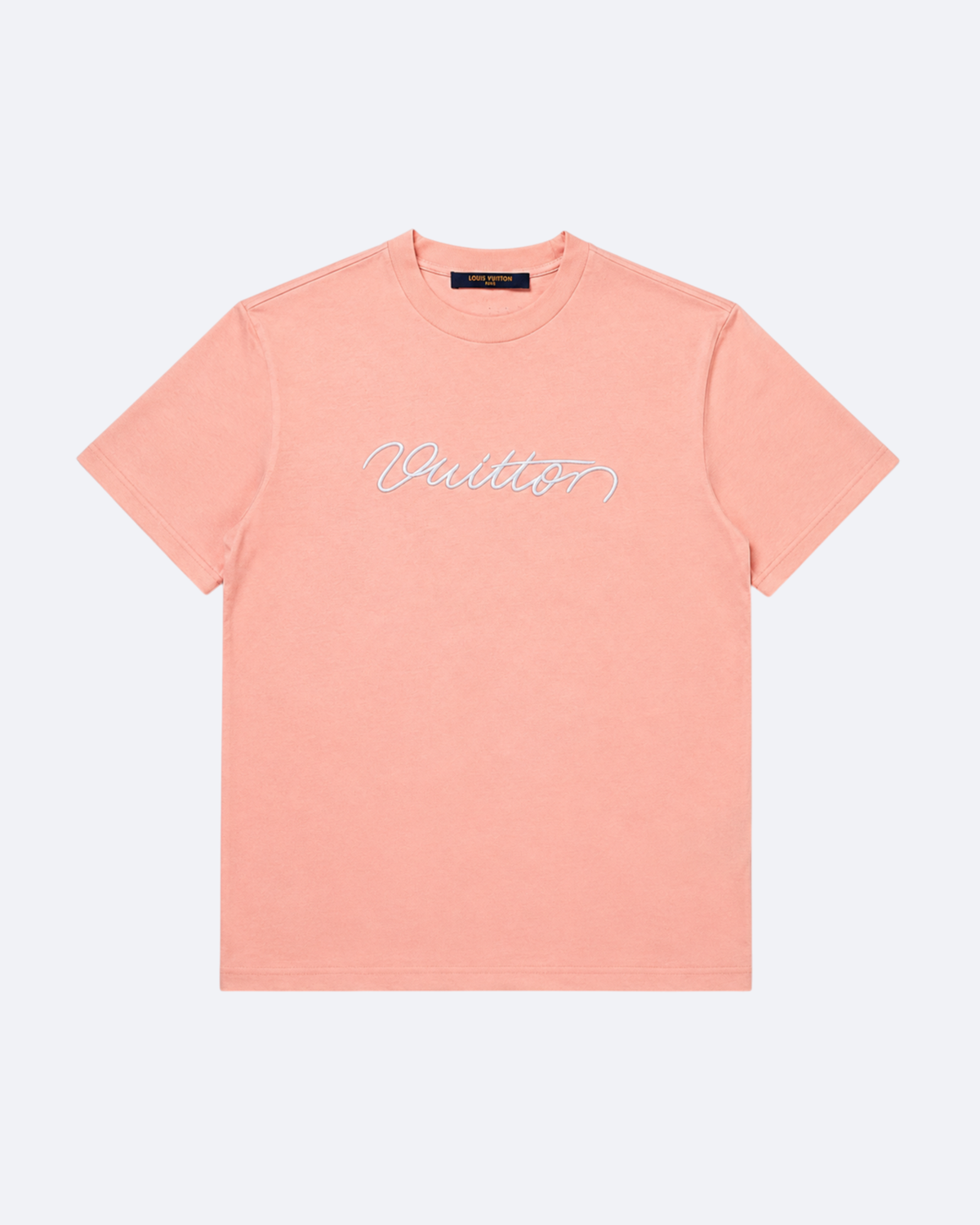 LVTN - Signature Logo Embroidery T-Shirt - Pink