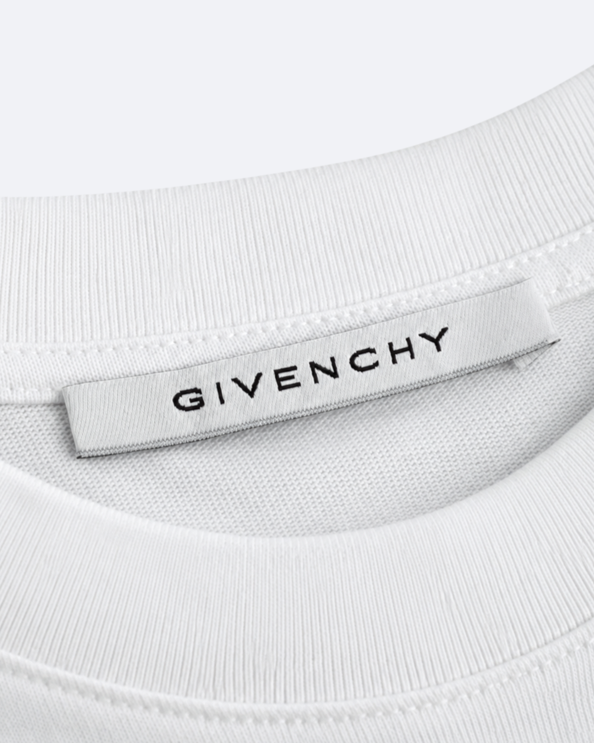 Givenchy - Tilted Logo Embroidery T-Shirt - White