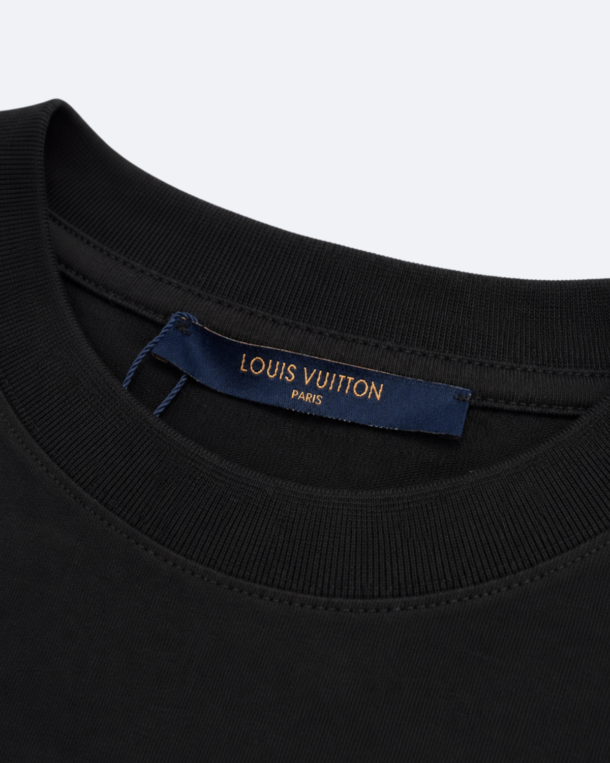 LVTN - Monogram Embroidery T-Shirt - Black