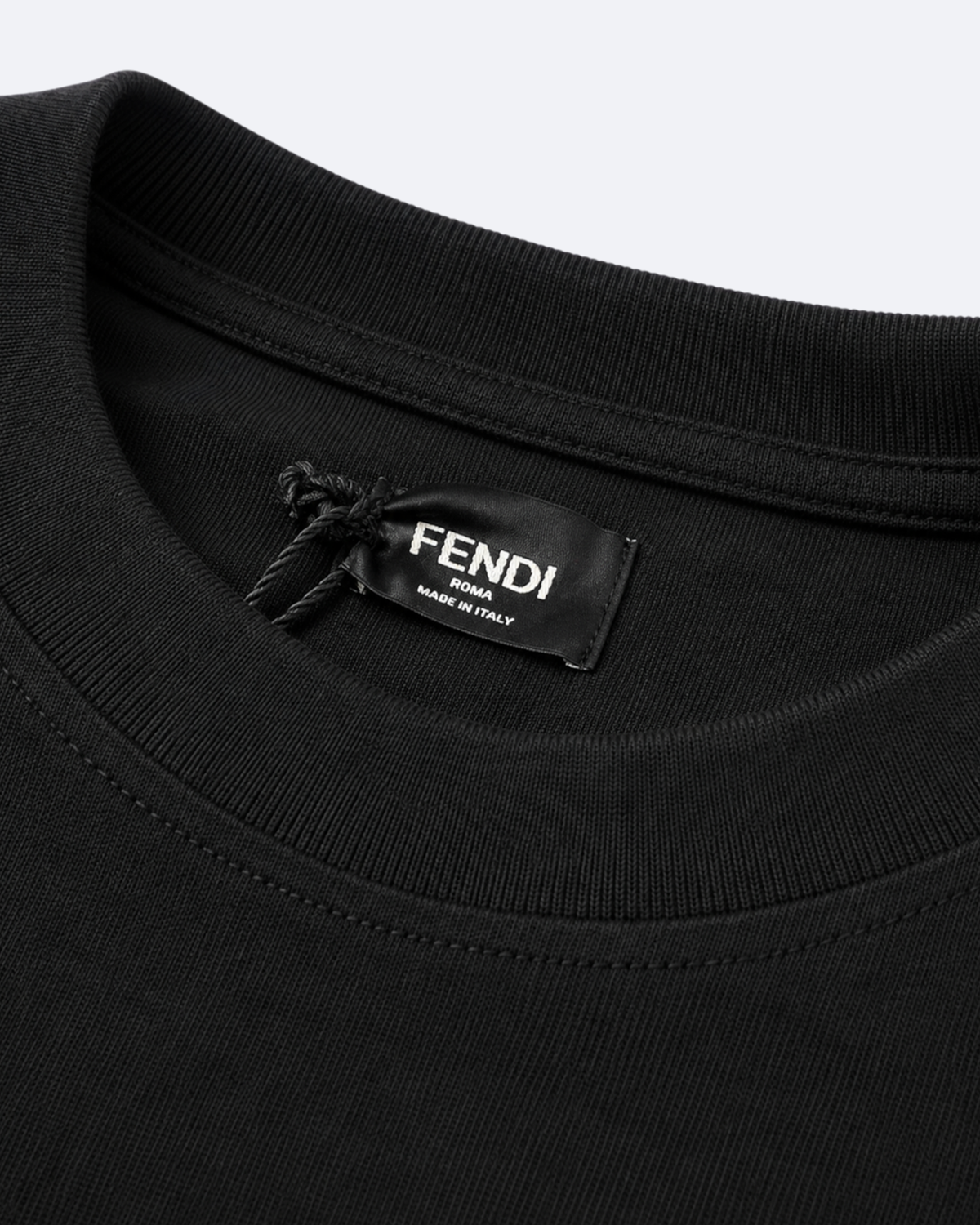 Fendi - Cursed Eyes Print T-Shirt - Black
