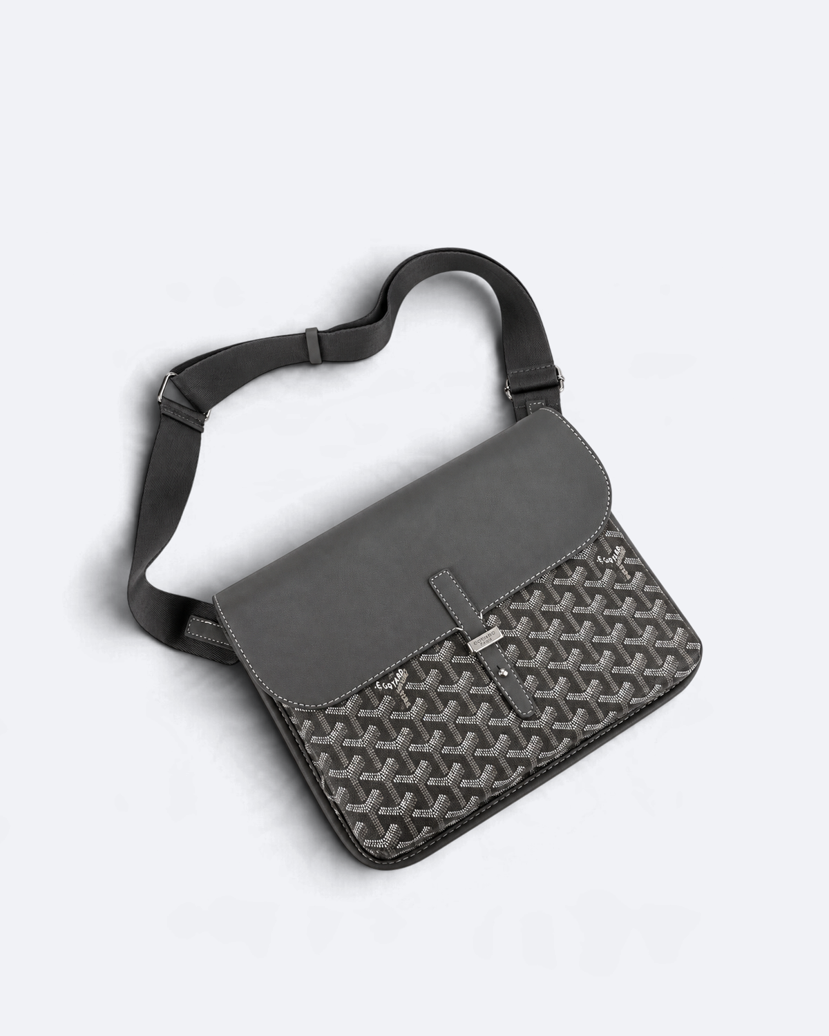 Goyard - Coursier Messenger Bag - Gray