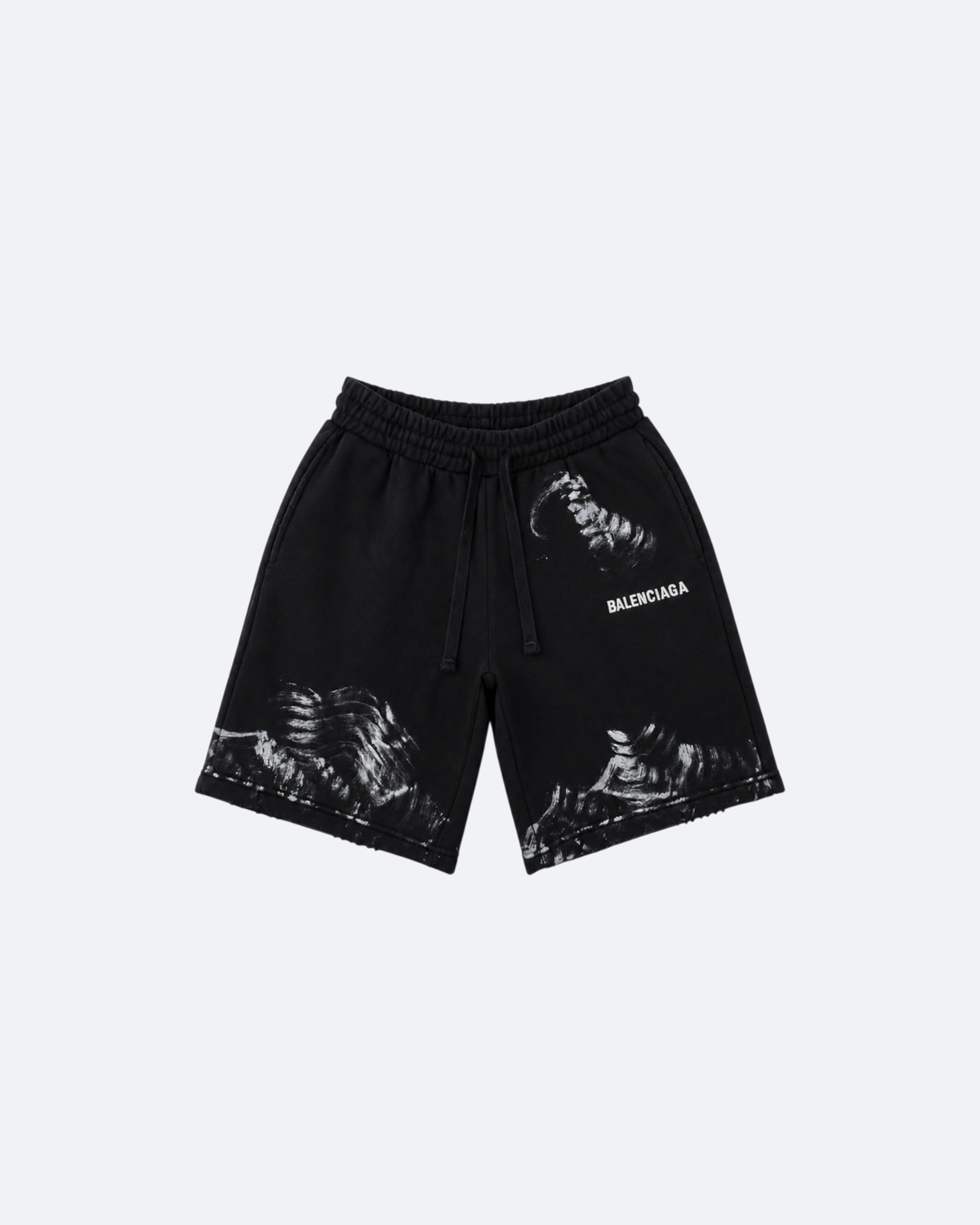 Balenciaga - Brushed Logo Summer Set - Black