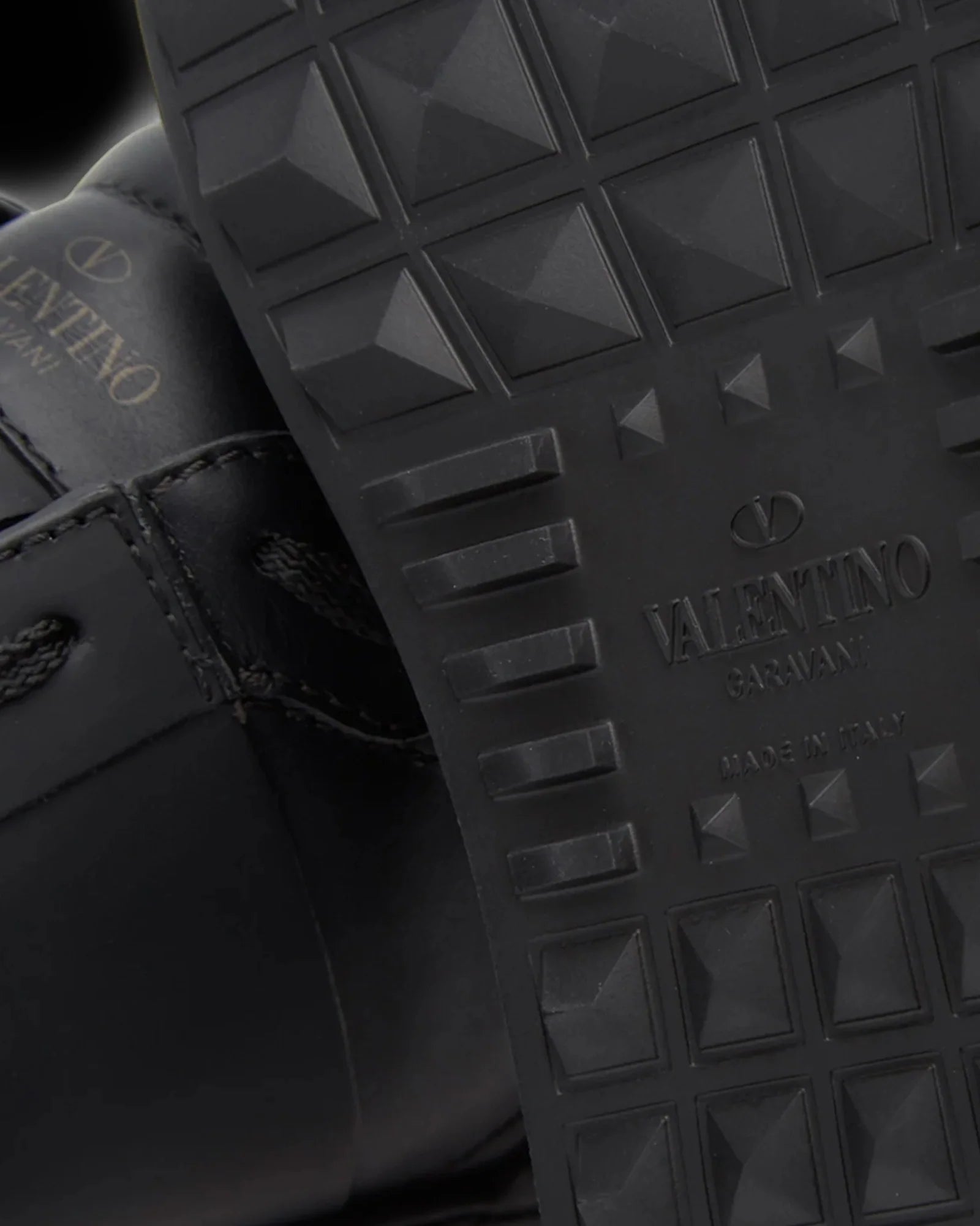 Valentino - Open Sneakers - Black