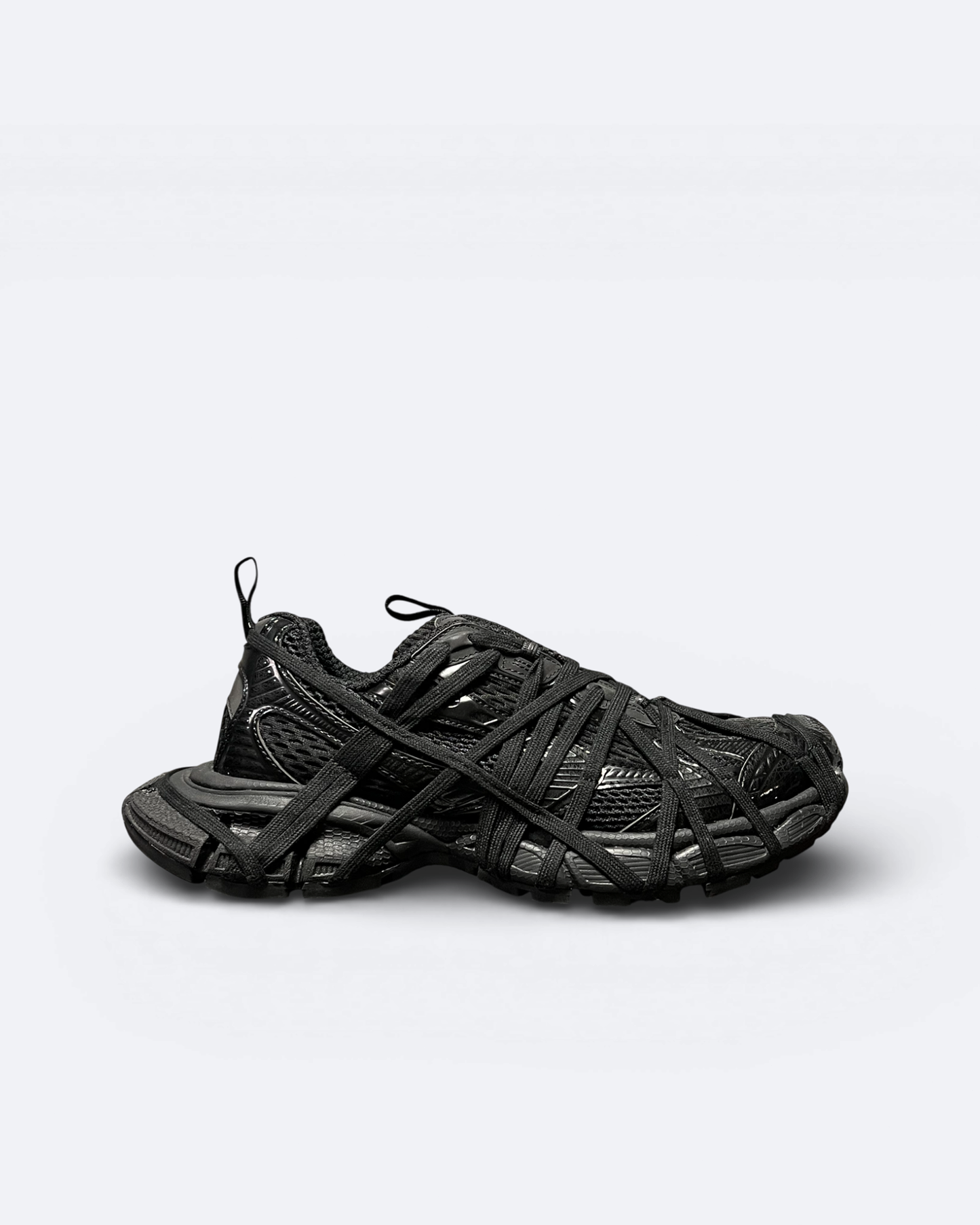 Balenciaga - 3XL Extreme Lace Sneakers - Black