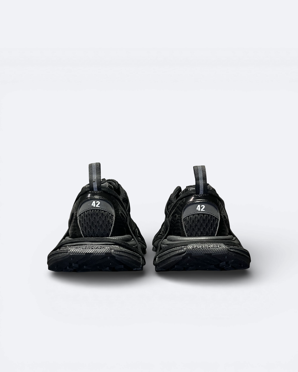 Balenciaga - 3XL Extreme Lace Sneakers - Black
