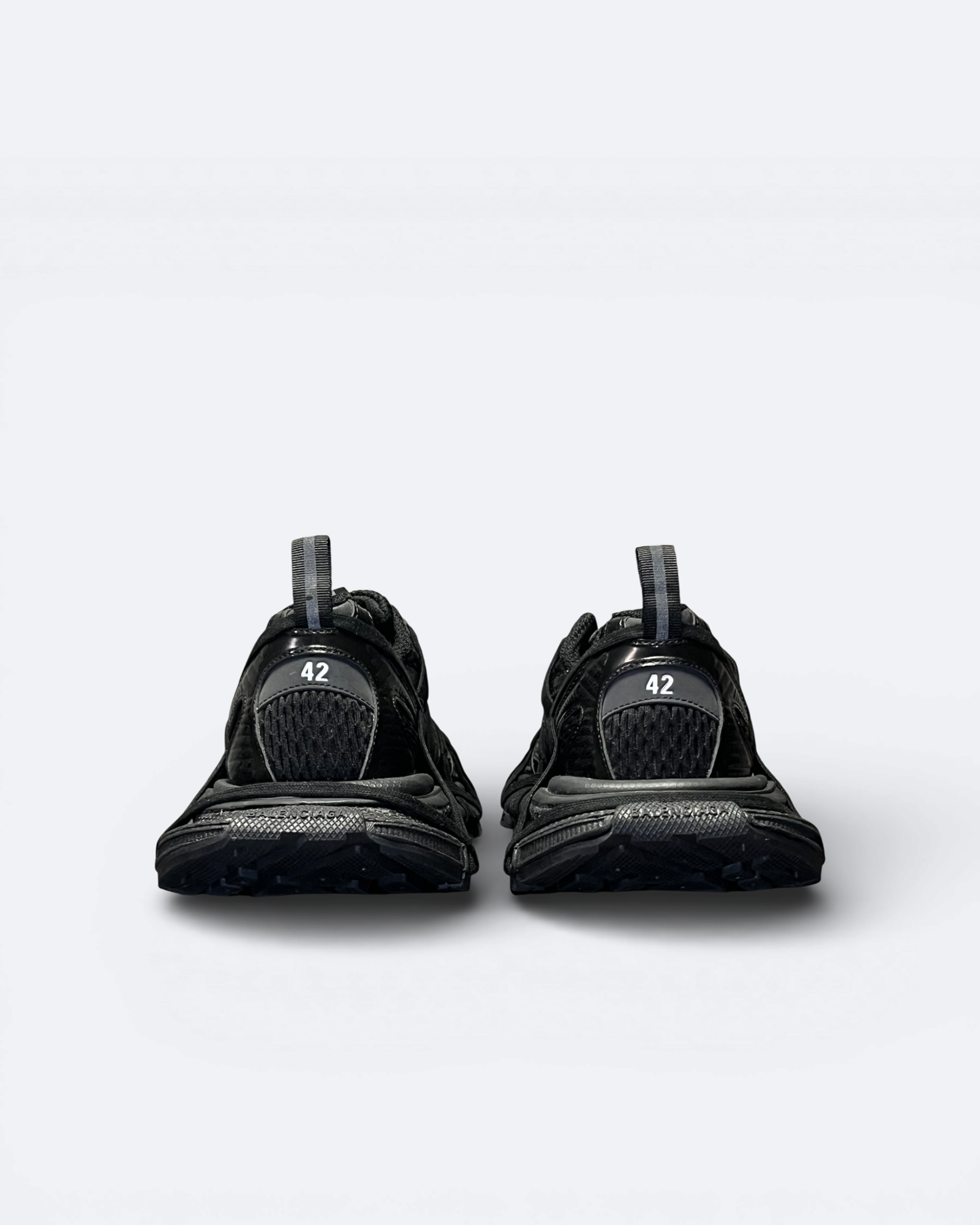 Balenciaga - 3XL Extreme Lace Sneakers - Black