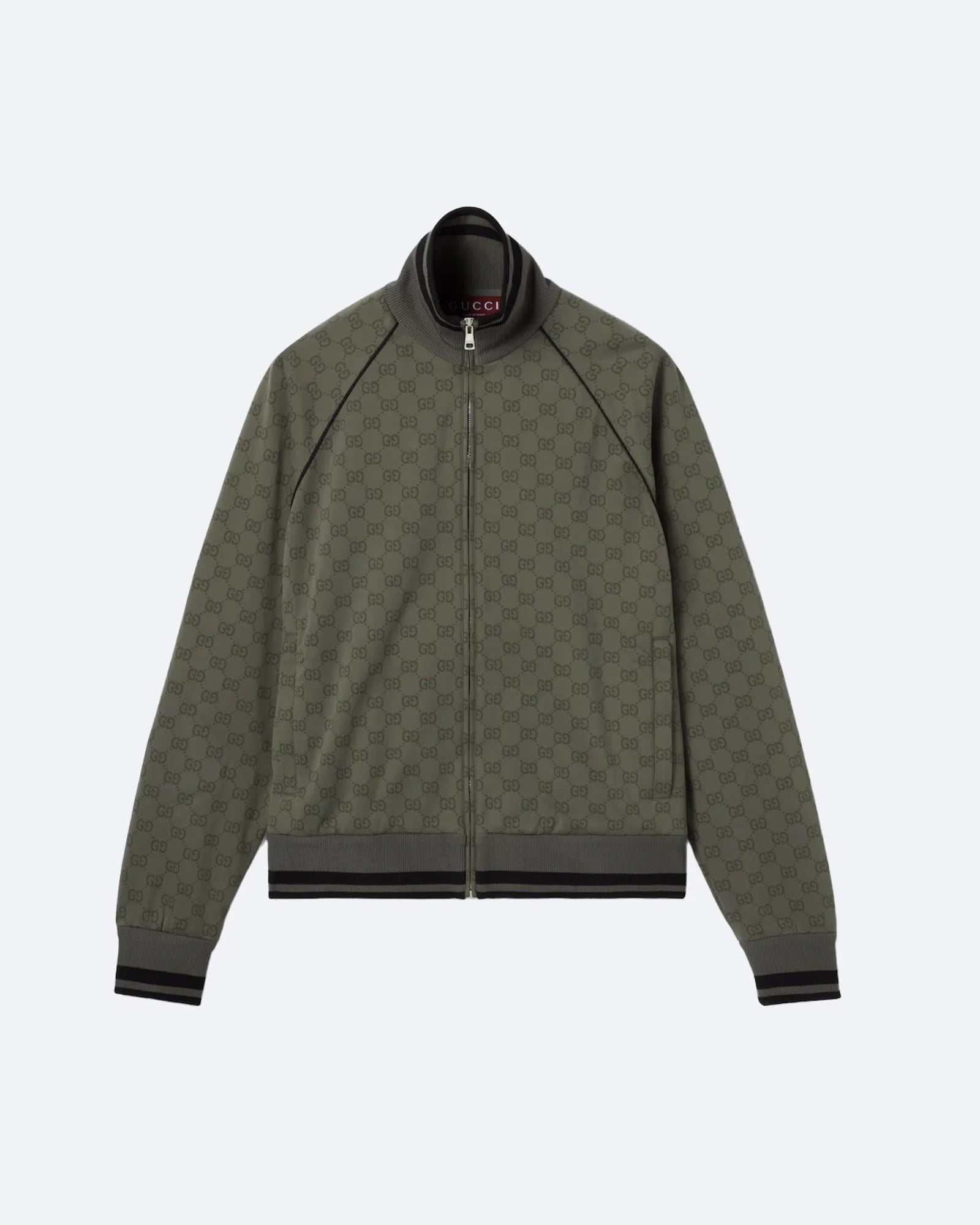 GC - GG Pattern Jacquard Set - Forest Green