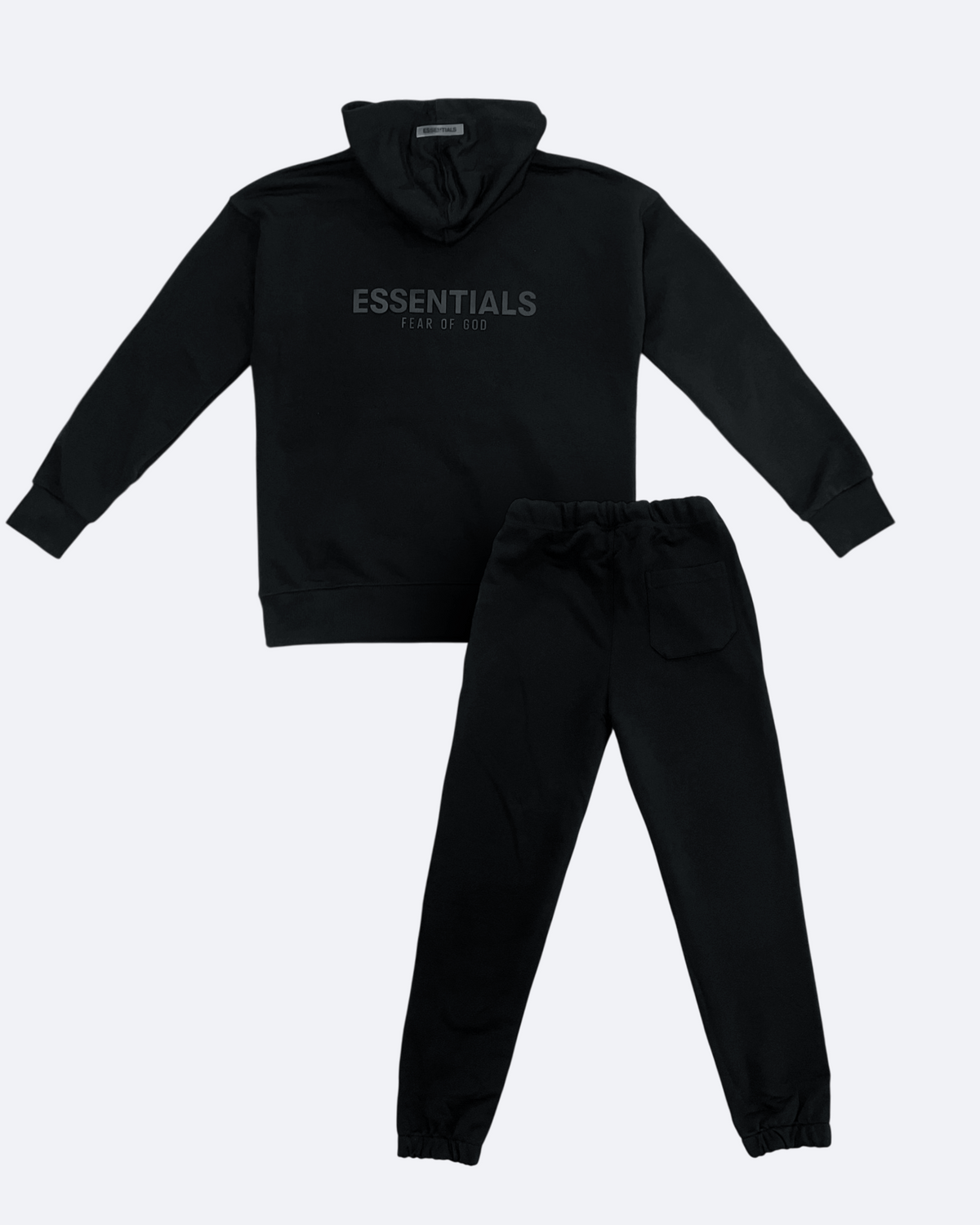 Fear of God - Essentials Rubber Logo Set - Black