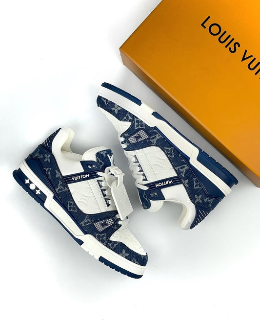Louis Vuitton - LV Trainer Leather Low - Blue