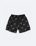 Balenciaga - BB Logo Print Swim Shorts - Black