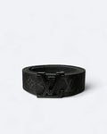 Louis Vuitton - LV Black Pattern Belt - Black