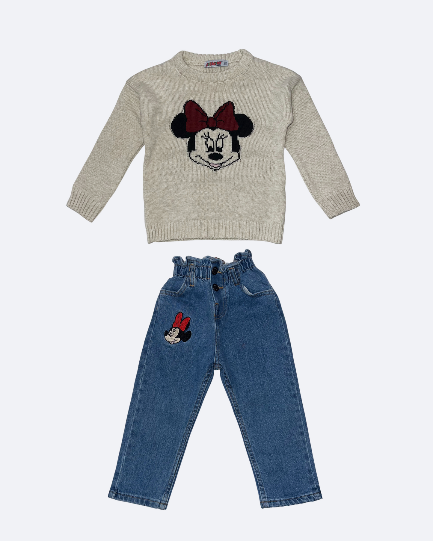 Minnie - Blouse and Jeans Set For Girl