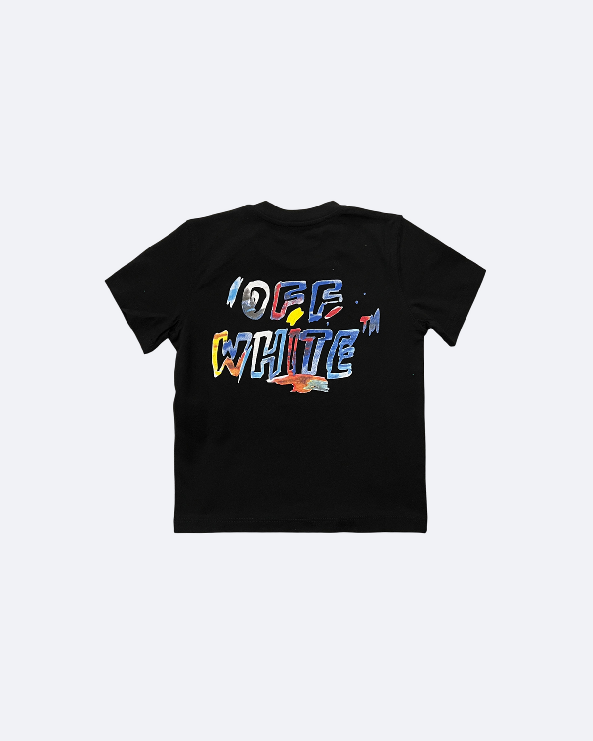 Off-White - Brush Logo T-Shirt For Boy