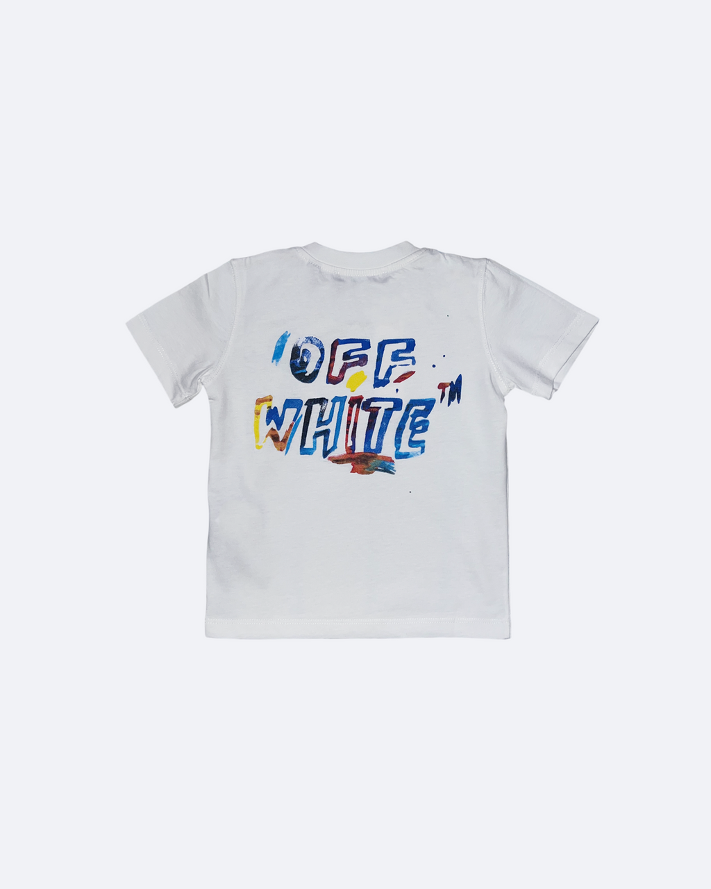 Off-White - Brush Logo T-Shirt For Boy